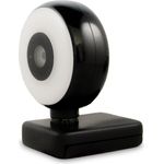 Wemiss CM-A2 Stream Series with Ring Light Full HD Webcam with 1/3"-CMOS Sensor  black (2.10 Mpx), Webcam, Schwarz