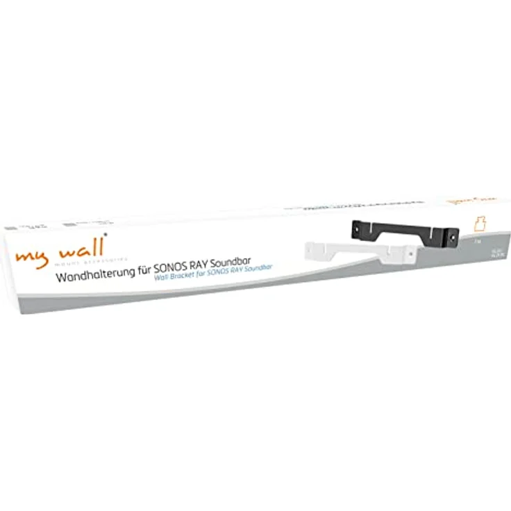 myWALL HS26L Soundbar-Halterung, Starr mit max. Wandabstand 14 mm, schwarz – Bild 8