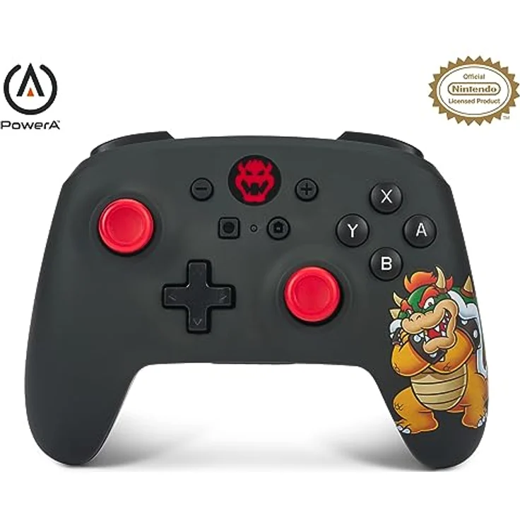 Kabelloser PowerA-Controller für Nintendo Switch - King Bowser – Bild 1