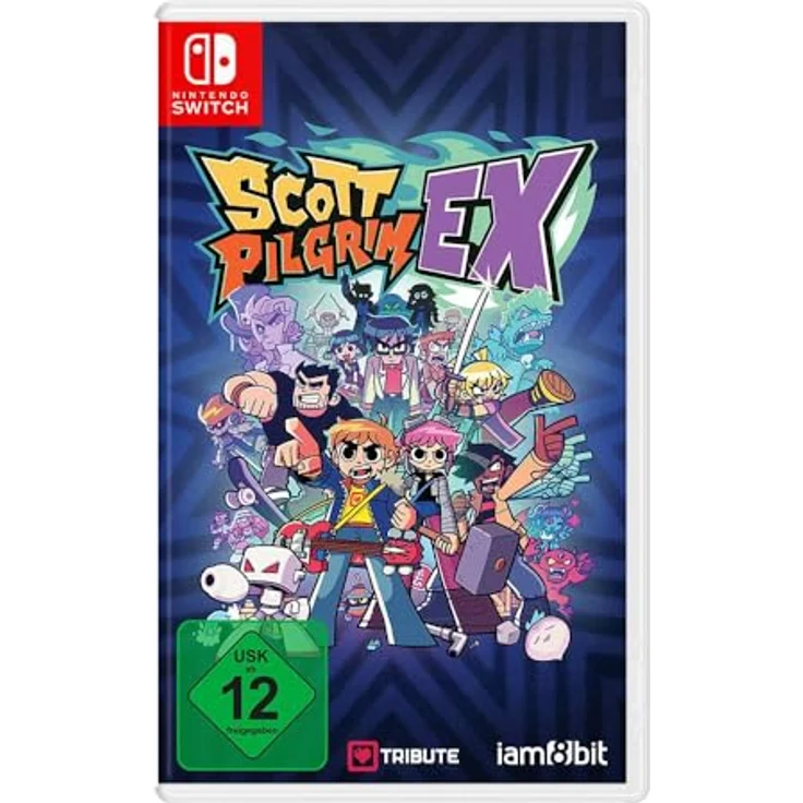 LIMITED RUN GAMES Scott Pilgrim EX - Nintendo Switch, Action-Abenteuerspiel mit 4-Spieler-Koop und exklusivem Faltposter – Bild 1