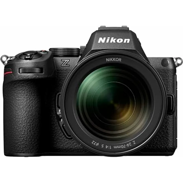Nikon Z5II Kit Z 24-70 mm 1:4 S (Vollformat, 24.5MP, Sensor-Shift-Bildstabilisator (5 Achsen), Motiverkennung, 3D Tracking, kostenloser Cloudservice)