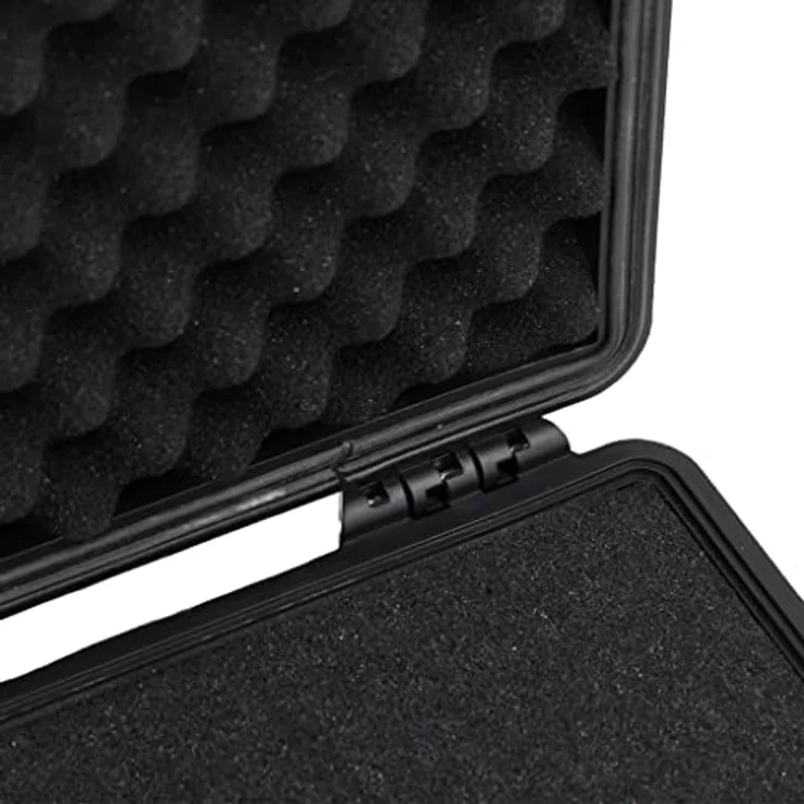 vidaXL Flugkoffer Tragbar Transportkoffer Fotokoffer Kamerakoffer Schutzkoffer Universalkoffer Aufbewahrungskoffer Schwarz 30x22x10cm PP – Bild 5