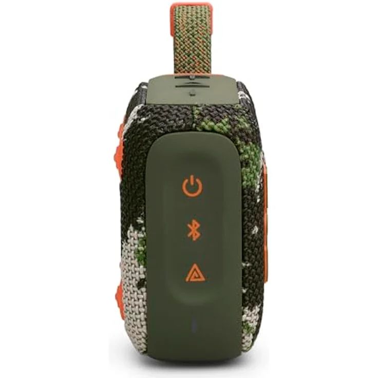 JBL Go 4 in Camouflage – Tragbare Bluetooth-Lautsprecher-Box Pro Sound, tiefem Bass und Playtime-Boost-Funktion – Wasserfest und staubfest – 7 h Laufzeit – Bild 2