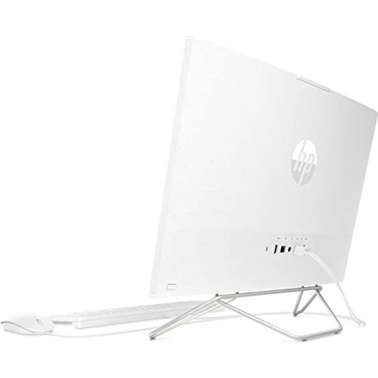 HP All in One PC | 23,8" FHD-Display | Intel Core i5-1235U | 8 GB DDR4 RAM | 512 GB SSD | Intel Iris Xe-Grafikkarte | QWERTZ Tastatur | Windows 11 Home | Starry White – Bild 4