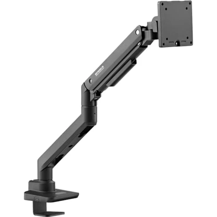 Speaka Professional SP-MM-970 1fach Monitorhalterung Schwarz 43,2 cm (17) - 124,5 cm (49) Höhenverstellbar, Neigbar+S – Bild 1