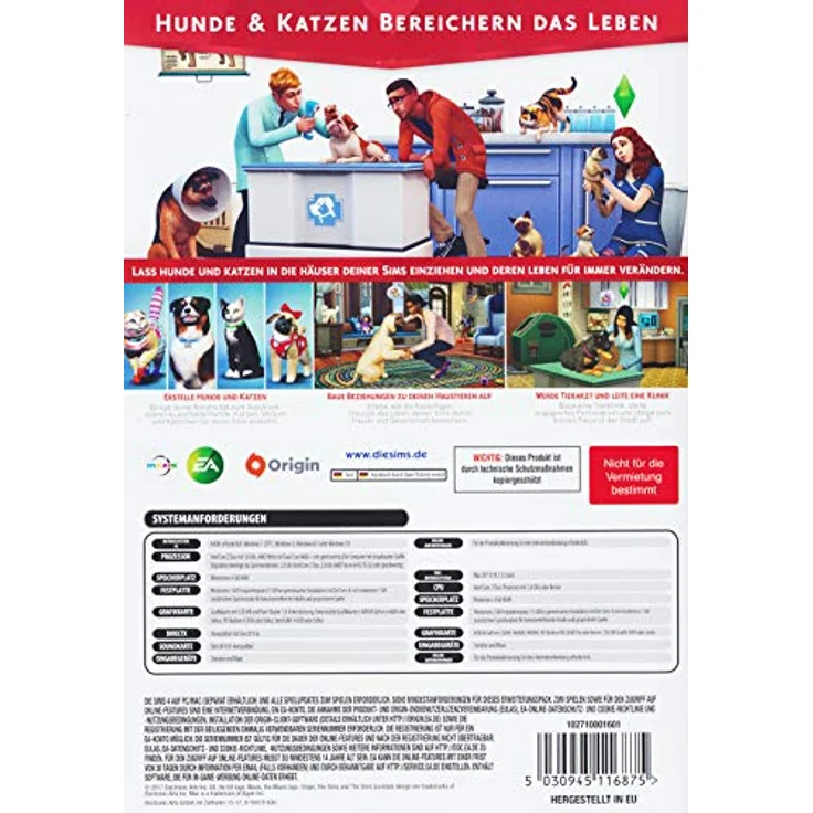 Die Sims 4 - Hunde & Katzen (Add-On) (PC) – Bild 2