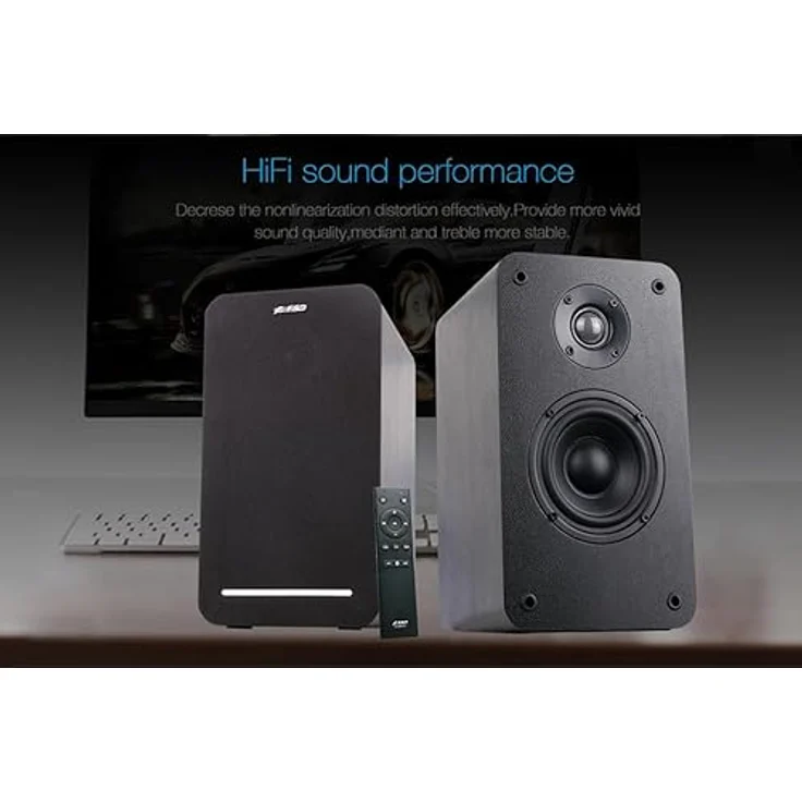F&D Fenda R40BT Bluetooth-Lautsprecher, Aktiv-Lautsprecher mit 60 Watt RMS, kabelloser Anschluss, Schwarz – Bild 3