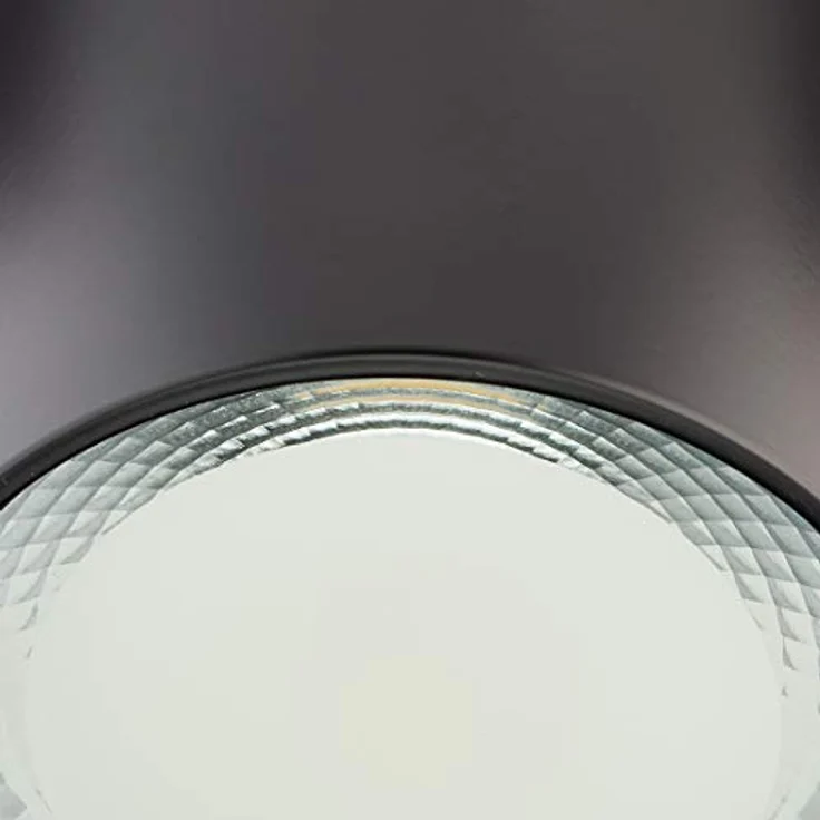 Globo Lighting Deckenleuchte Flur 11,3 cm Höhe 8 cm, schwarz matt – Bild 2