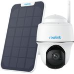 Reolink Argus PT Lite+Solarpanel Überwachungskamera, 3MP, Solarbetrieben, Personen-/Fahrzeugerkennung, 2,4 GHz WLAN, 2 Wege-Audio