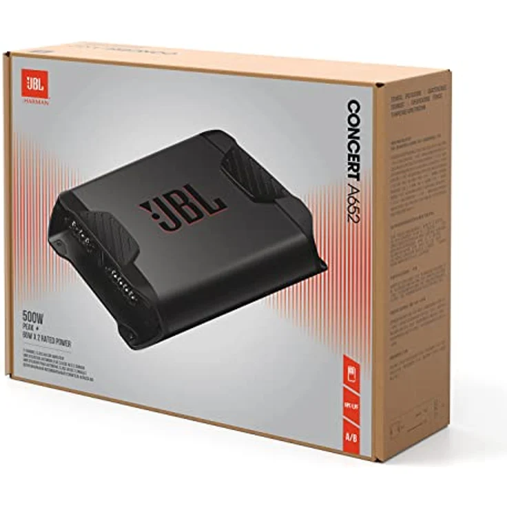 JBL Concert A652 2-Kanal Endstufe Verstärker Verstärker, 2-Kanal-65-W-RMS, Hoch-/Tiefpass-Crossover-Filter, Automatische Einschaltfunktion – Bild 8