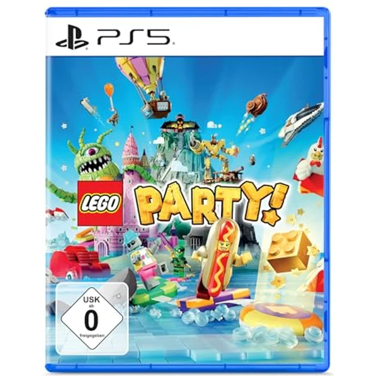 iam8bit LEGO Party! - PS5, Multiplayer-Spiel für bis zu 4 Spieler, über 60 abgedrehte Minispiele, anpassbare Minifiguren-Kombinationen – Bild 1