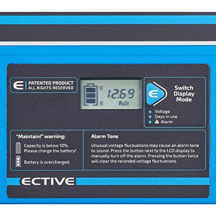 ECTIVE DC 290S GEL Deep Cycle Batterie, 290Ah mit LCD-Anzeige und hoher Zyklenfestigkeit – Bild 3