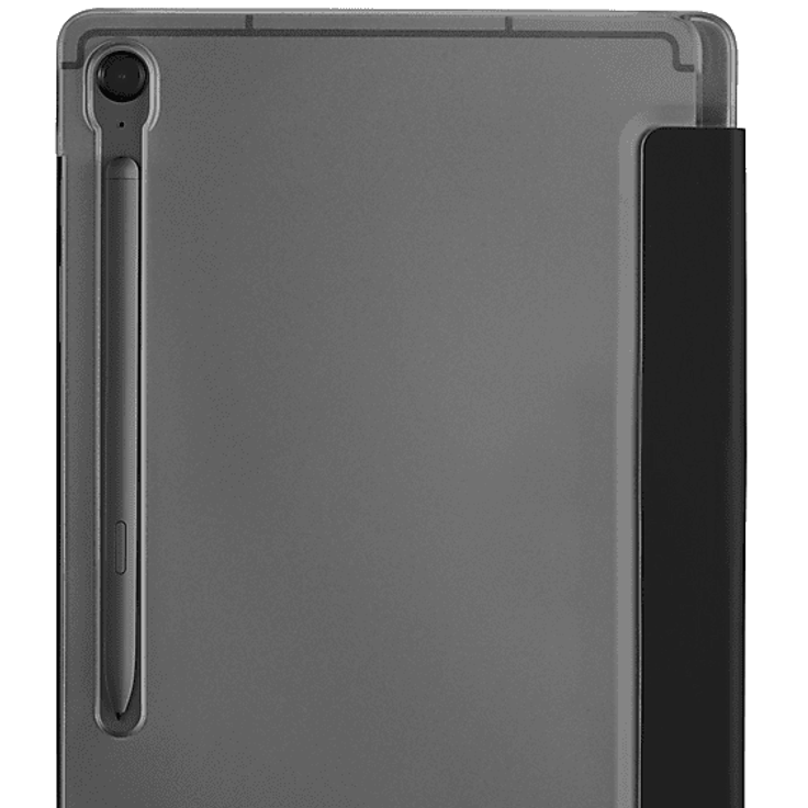 HAMA Fold Clear Bookcover für Samsung Galaxy Tab S10 Lite 10.9", Schwarz, mit Stifthalter und Standfunktion