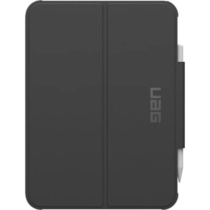 URBAN ARMOR GEAR Plyo LT Case Apple iPad 10.9 / iPad 11 Hülle (10. Generation 2022 / A16 - 11. Generation 2025) (Wake / Sleep, Apple Pencil / LogiTech Crayon Halter, Standfunktion) schwarz/ice – Bild 4