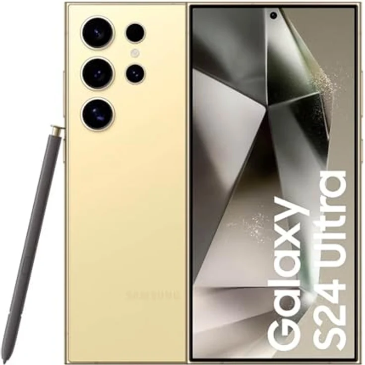Samsung Galaxy S24 Ultra 17,3 cm (6.8") Double SIM 5G USB Type-C 12 Go 256 Go 5000 mAh Jaune – Bild 1
