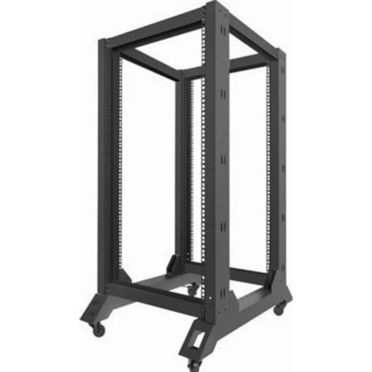 Lanberg Rack Stand 22U 600X800 (Black RAL9004), Server-Zubehör mit robustem Design – Bild 5