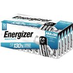 Energizer Max Plus Micro (AAA) Batterie, Alkali-Mangan 1.5 V, 50 Stück, 12 Jahre lagerfähig