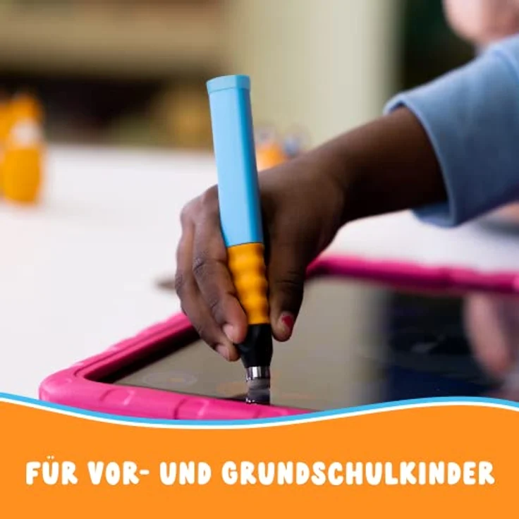 Edurino Ergonomischer Eingabestift I Special Edition | Tablet Stift für Kinder I Eingabestift für Edurino Figuren I Lernspiele ab 4 Jahren I Stylus Touch Pen (Hellblau) – Bild 4