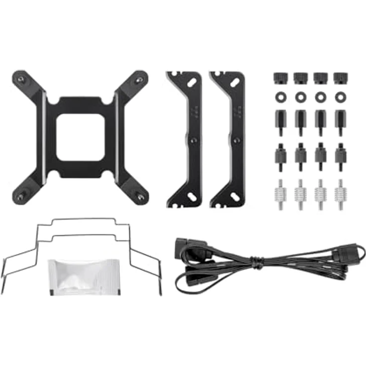 Thermaltake ASTRIA 200 ARGB Lighting, CPU Kühler mit 210W TDP, schwarz – Bild 9