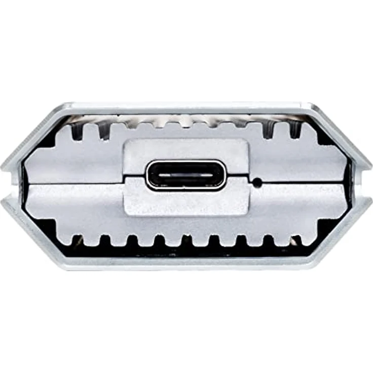 Cooler Master ORACLE AIR – NVME M.2 SSD-Gehäuse, großer Kühlkörper, zweischichtiges Aluminiumgehäuse bis zu 1000 MB/s, werkzeuglos, MOLLE-kompatibel, USB 3.2 Gen 2 Typ-C, für mehrere Plattformen, 130g – Bild 4