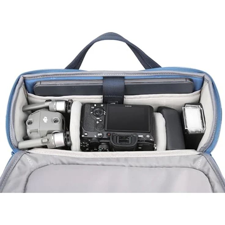 Vanguard VEO RANGE32M NV Schultertasche, Kameratasche in Navy Blau mit optimalem Schutz für Ihre Kamera – Bild 2