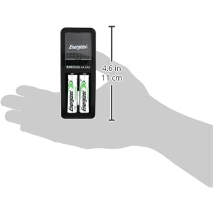Energizer E300701300 Akku-Ladegerät, 2000mAh, 1 Stück schwarz – Bild 8