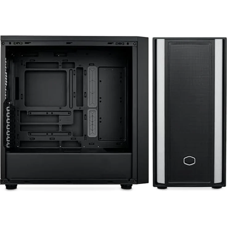 Cooler Master MasterBox 600 Lite PC-Gehäuse, Midi-Tower, E-ATX, Tempered Glass - schwarz – Bild 2
