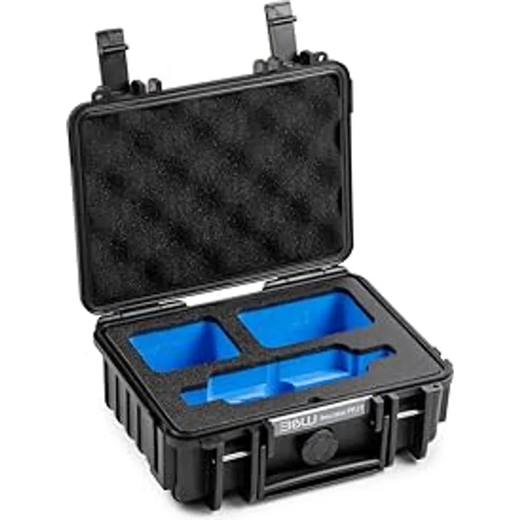 B&W International B&W action.case PP.23 schwarz für Insta360 X3 Kameratasche (2.30 l), robust und wasserdicht
