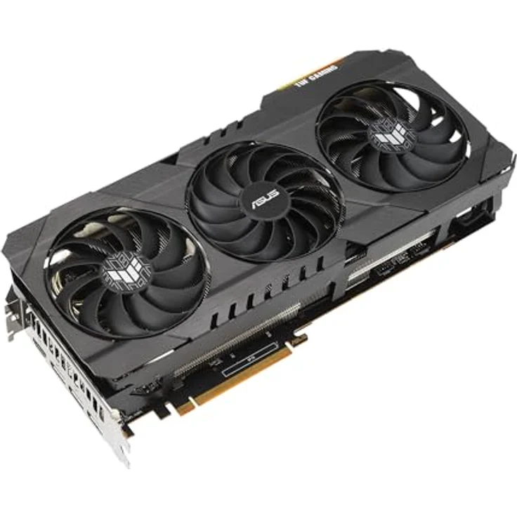 Asus TUF Gaming Radeon RX 7800 XT OG OC Grafikkarte (16 GB, GDDR6) in Schwarz mit ASUS Axial-tech Kühltechnik und Blau, Grün, Rot Beleuchtung – Bild 3