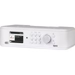 Imperial DABMAN i460 Multifunktionsradio (DAB+/UKW & Internetradio, Streaming, Unterbau- & Wandmontage, Bluetooth, USB 2.0 Aufnahme & Wiedergabe, EWF-Notfallsignal, Hotelmodus) weiß/Silber