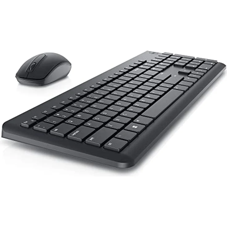 Dell Kabelloses Tastatur- und Maus-Schreibtisch-Set – KM3322W – UK, langlebige Batterien, Anti-Verblassungs-Tasten, Nummernblock, 36 Monate Akkulaufzeit für Tastatur, 18 Monate für Maus – Bild 4