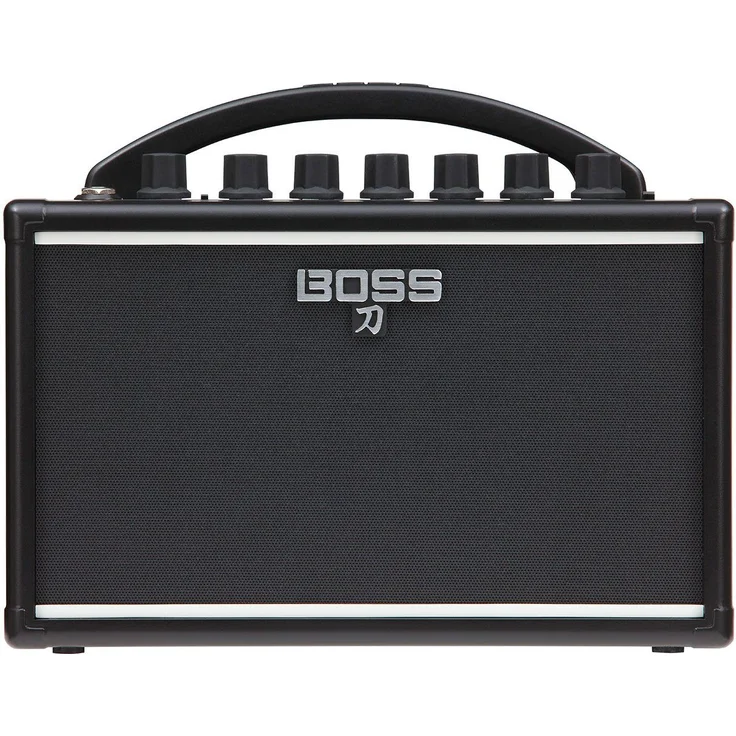 Boss by Roland Boss Katana Mini Gitarren-Verstärker Verstärker (7,00 W) mit Brown, Crunch und Clean Verstärkertypen – Bild 1