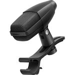 Sennheiser MD 421 Kompakt, Dynamisches Mikrofon mit nierenförmiger Richtcharakteristik und MZW Schlagzeugklemme, schwarz