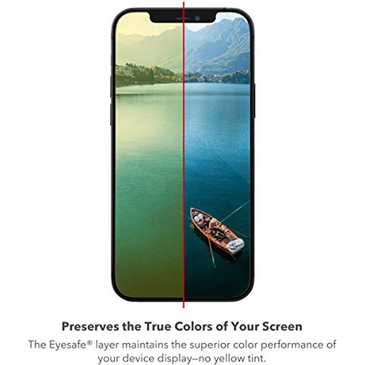 ZAGG InvisibleShield Glass Elite VisionGuard+ für das Apple iPhone 12/12 Pro/11/XR (Bildschirm), antimikrobiell, Stoßschutz, kratzfest, Blaulichtfilter – Bild 3