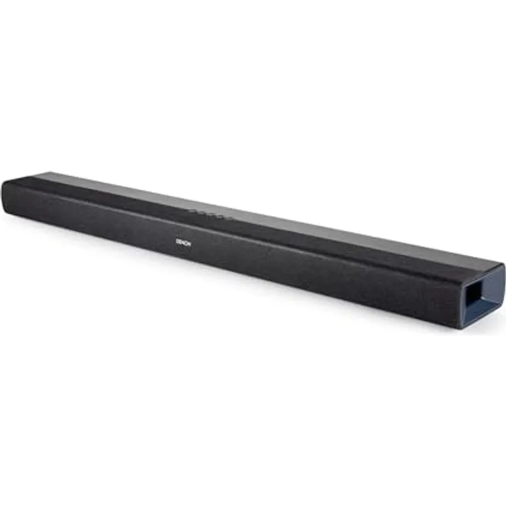 Denon DHT-S218 2.1 Soundbar mit Dolby Atmos, integrierten Subwoofer, Bluetooth® Low Energy (LE) Audio, 4K UHD, und HDMI ARC, Schwarz