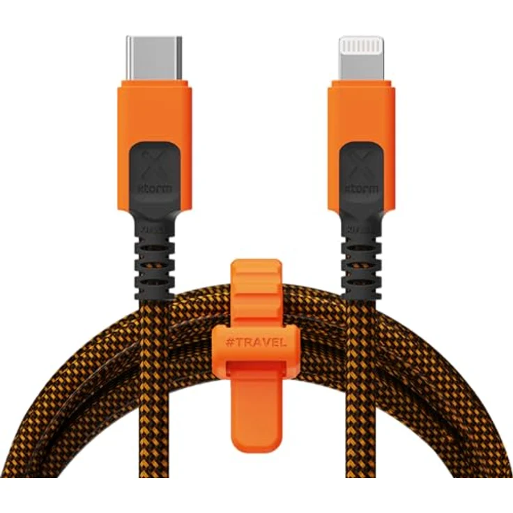 Xtorm Xtremes USB-C zu Lightning Kabel, 1,5 Meter, flexibles und langlebiges Design mit Xtorm C-Lock und xFlex-Technologie – Bild 1
