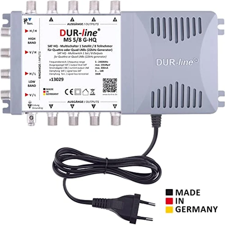 DUR-line Multischalter MS 5/8 G-HQ bis 8 Teilnehmer – Bild 10