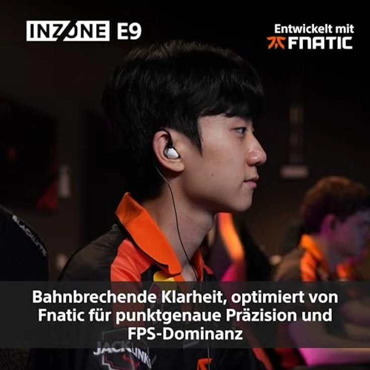 SONY INZONE E9, In-ear Gaming-Kopfhörer mit 360 Spatial Sound, Noise Isolation, USB-C Audiobox, Schwarz – Bild 3