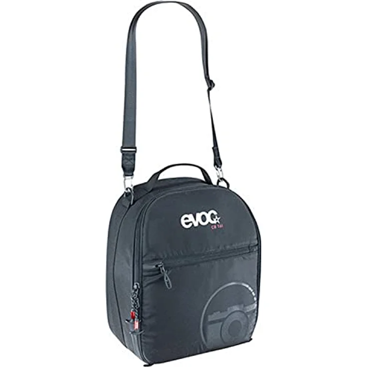 EVOC PHOTOBLOCK CB 16l Kameratasche für maximale Sicherheit beim Transport (Größe: 16l, kompatibel mit EVOC Rücksäcken ab 30l, separater Seitenzugriff, Befestigungsringe, Schultergurt) Farbe: Schwarz – Bild 2