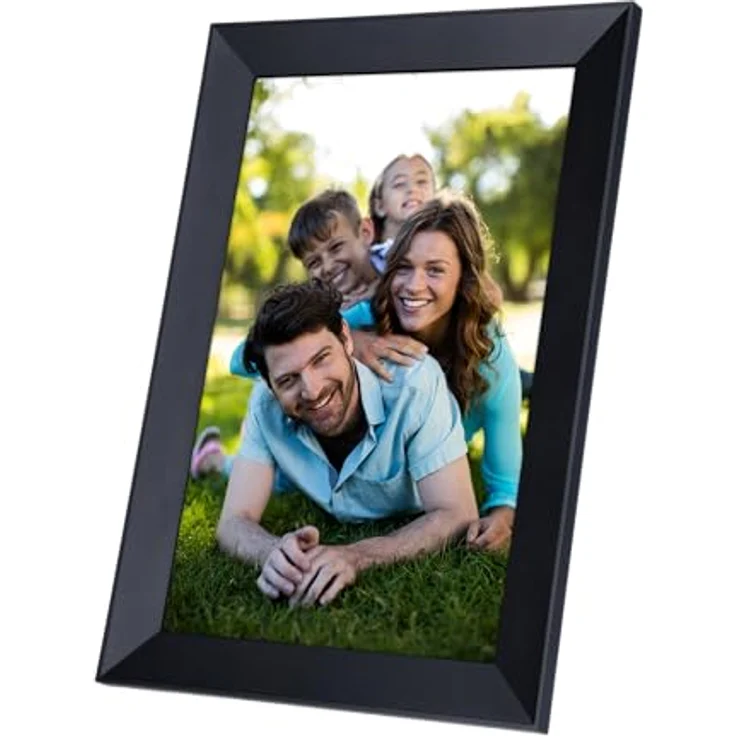 Rollei Smart Frame WiFi 103 Black– 10,1 Zoll Touch - WiFi - Bilderrahmen mit Frameo-App für schnelles und einfaches teilen von Fotos oder Videos | IPS-Panel, viele Funktionen, microSD-Slot (Schwarz) - Preisvergleich – Bild 5