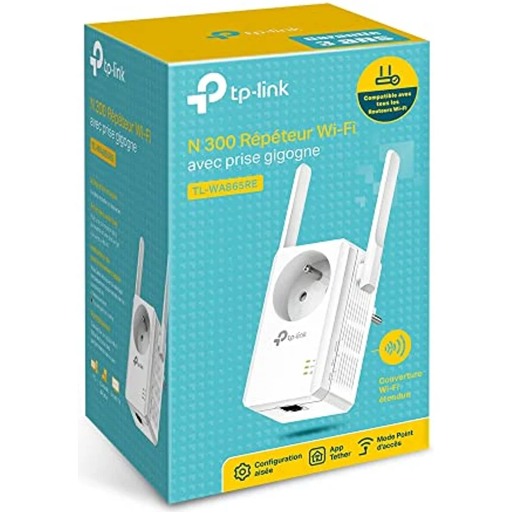 TP-Link TL-WA865RE, WLAN Repeater und Netzwerksender & -empfänger, weiß – Bild 5