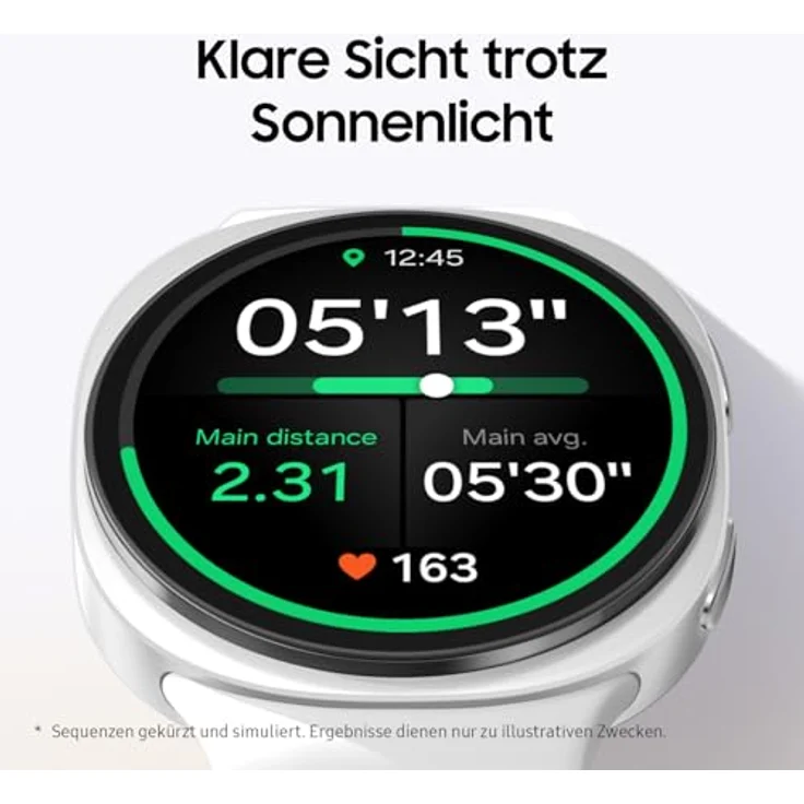 Samsung Galaxy Watch 8, Smartwatch mit Galaxy AI, Fitness-Tracker, 40 mm, Bluetooth, Graphite – Bild 4