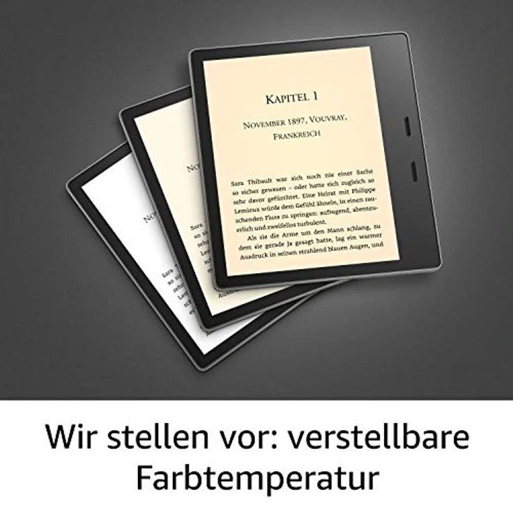 Amazon Der neue Kindle Oasis (2019) Gold WLAN 32GB Gold (B07L5K4TG3) – Bild 3