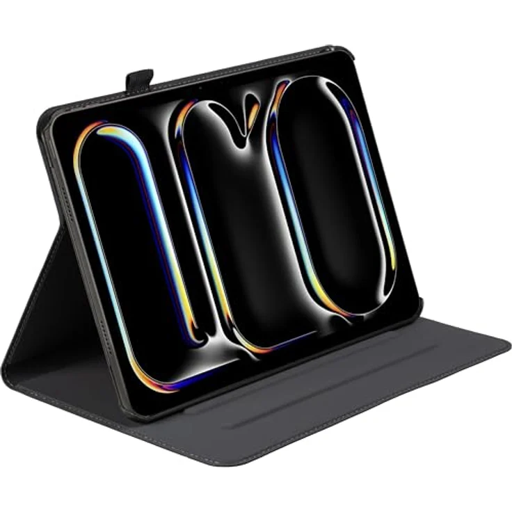 Gecko Covers Easy-Click Eco Tablethülle für iPad Pro 11 (2025/2024) M5/M4, 100% GRS-Material, automatischer Schlaf/Wach-Effekt, schwarz – Bild 2