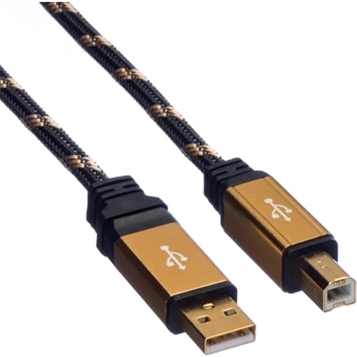 ROLINE Gold USB 2.0 Kabel, Typ A-B 4,5m (11.02.8805) – Bild 5