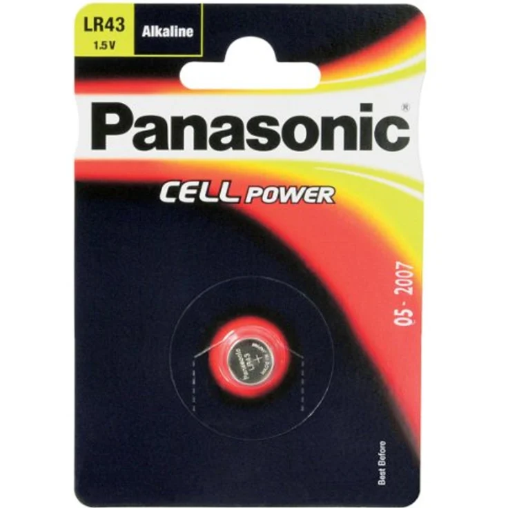 Panasonic Alkaline LR 43 386 – Bild 2