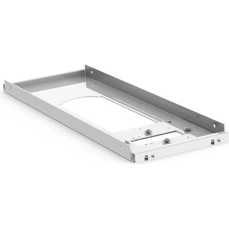 SMS Suspended Ceiling Plate, Beamer Halterung für abgehängte Decken, Weiss, seitlich verschiebbar bis 300 mm, bis 20 kg belastbar