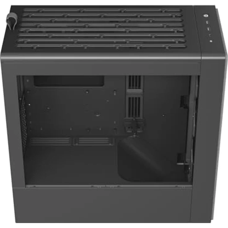 HAVN BF 360 Midi-Tower PC-Gehäuse für E-ATX, Tempered Glass, schwarz, mit Luftstrom-Optimierung und magnetischen Panels – Bild 4