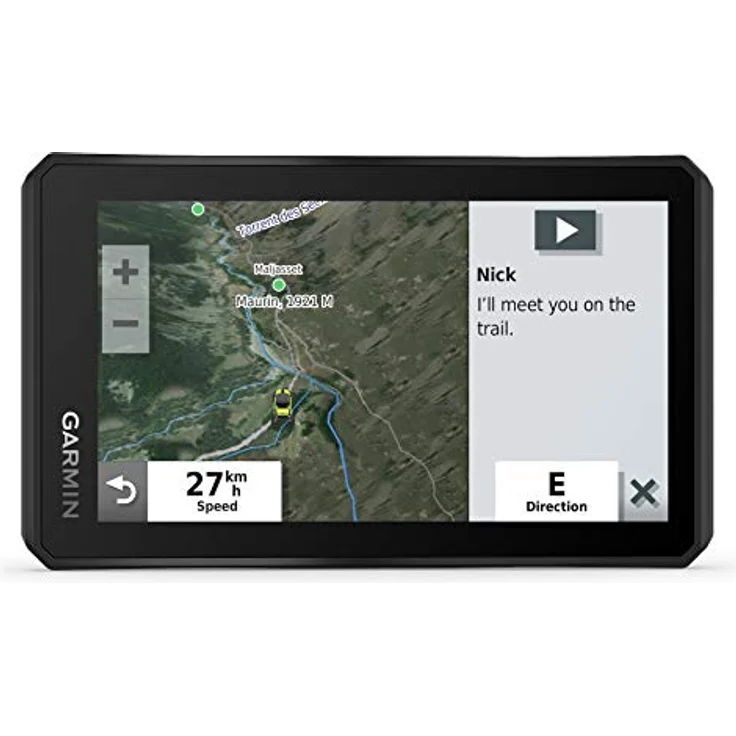 Garmin Tread Offroad-GPS-Navigationsgerät, 5,5” HD-Touchdisplay, vorinstallierte TOPO-Karten, Group Ride Tracking, robust und wetterfest, bis zu 6 h Akkulaufzeit – Bild 5