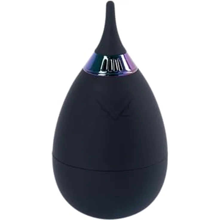 VSGO V-B013E Filter Air Blaster, Druckluft Gebläse mit Tumbler Design für Objektiv- und Sensorreinigung, schwarz mit buntem Ring